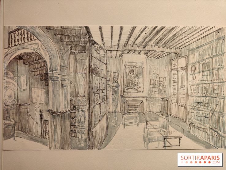 Exposition Echos : une exploration dessinée du musée Jean-Jacques Henner à Paris - nos photos - fotor 1760536372716