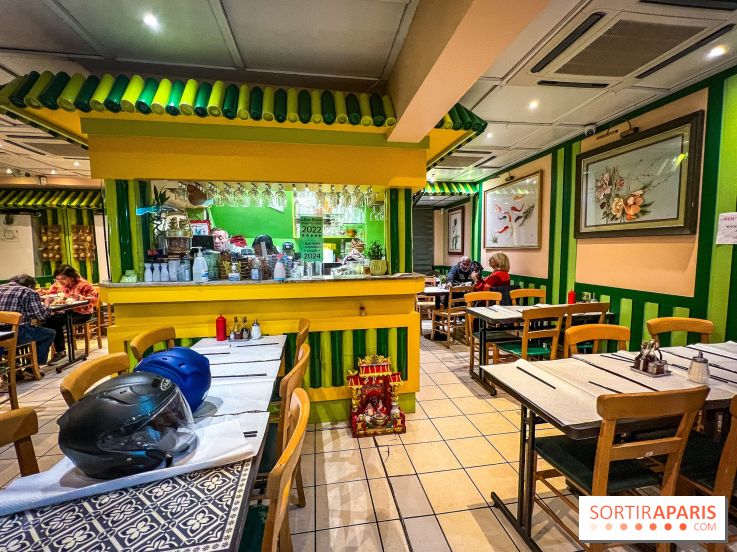 Le Bambou restaurant vietnamien Paris 13e - photos - salle