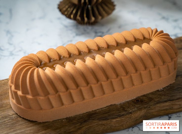 Les Bûches de Noël de Pleincœur par Maxime Frédéric 2025 et ses créations de fêtes - A7C07672