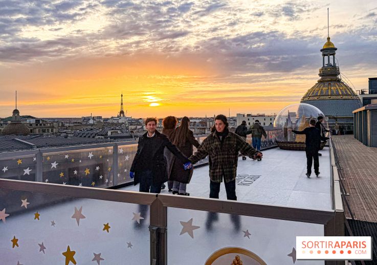 Patinoire Printemps Haussmann 2025