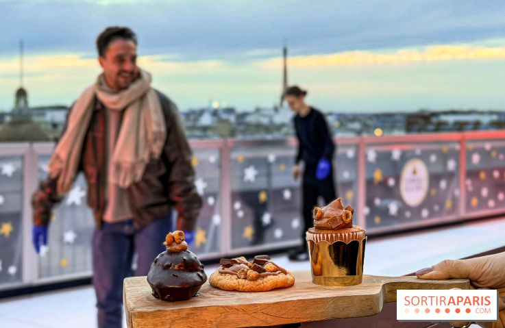 Noël 2025 au Printemps Haussmann : une patinoire gratuite au sommet du grand magasin - IMG 0263