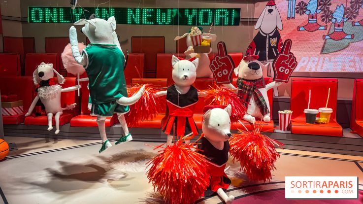 Les vitrines de Noël du Printemps Haussmann à Paris 2025 avec Diane Kruger, les photos