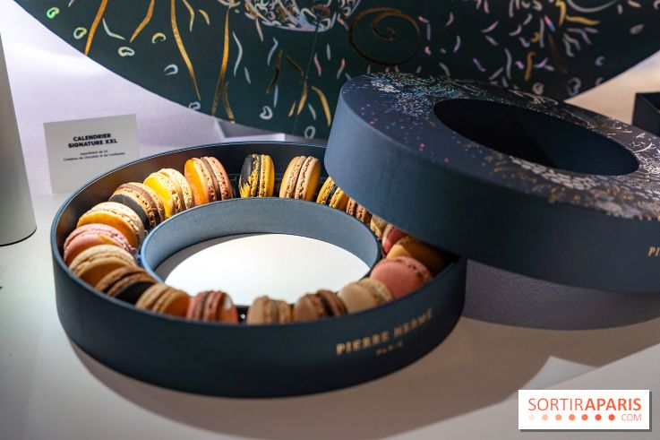 Bûches de Noël et créations de fête 2025 de Pierre Hermé : les Abysses - A7C07842