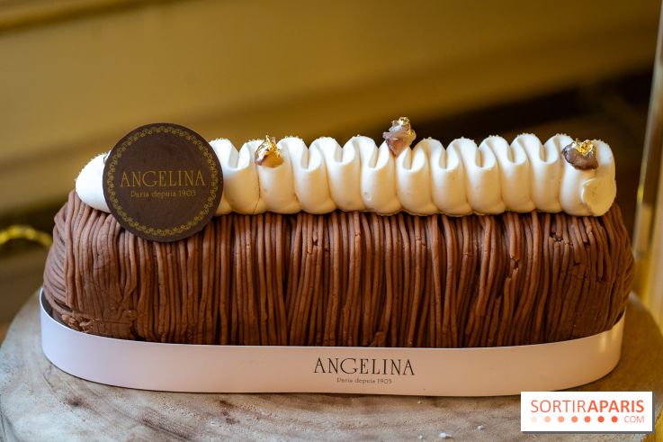 Les Bûches de Noël Angelina Paris 2025