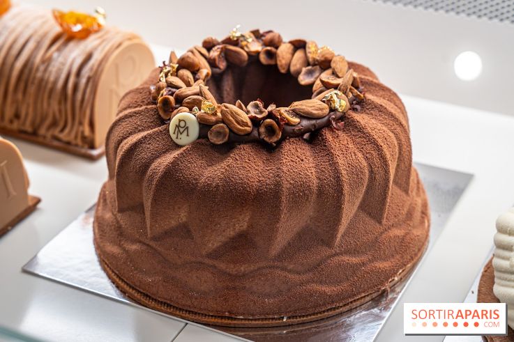 Bûches de Noël de la Pâtisserie Matthieu Pauline Paris 7e