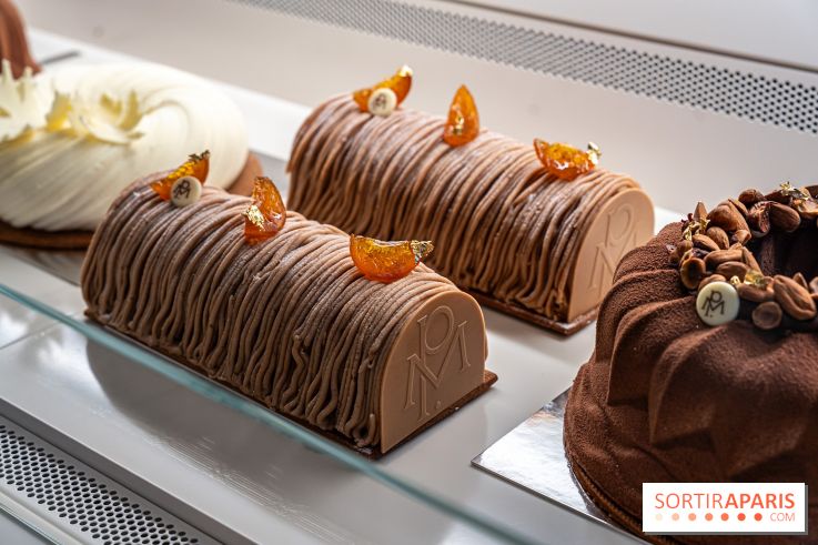 Bûches de Noël de la Pâtisserie Matthieu Pauline Paris 7e - A7C07761