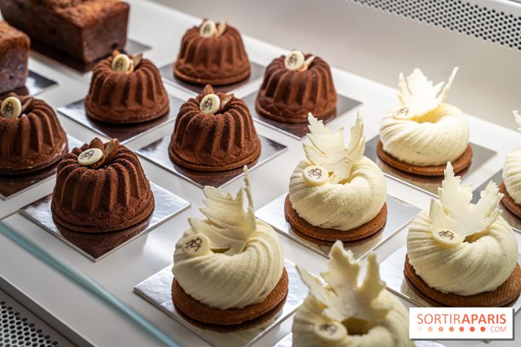 Bûches de Noël de la Pâtisserie Matthieu Pauline Paris 7e