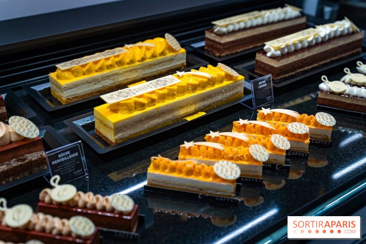 Bûches de Noël de Pascal Caffet 2025 et créations de fête