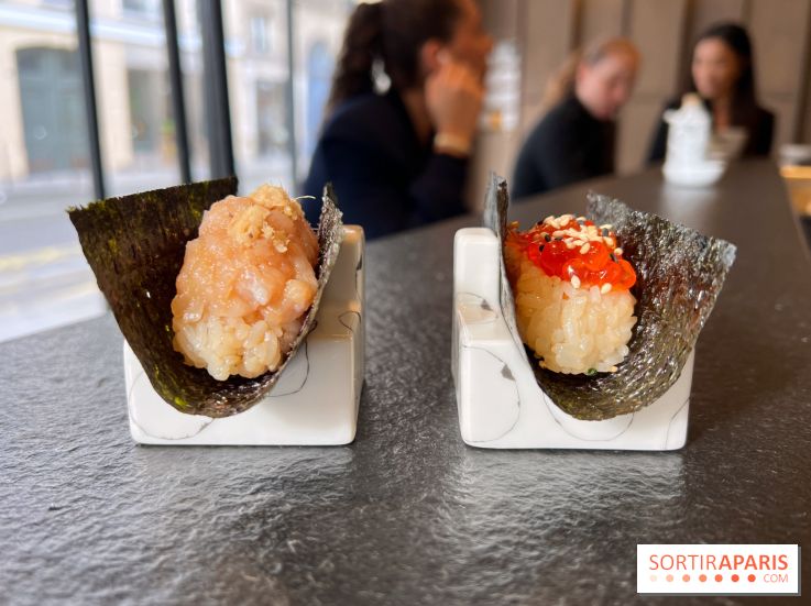 Nobisan - Temaki sériole, temaki ikura