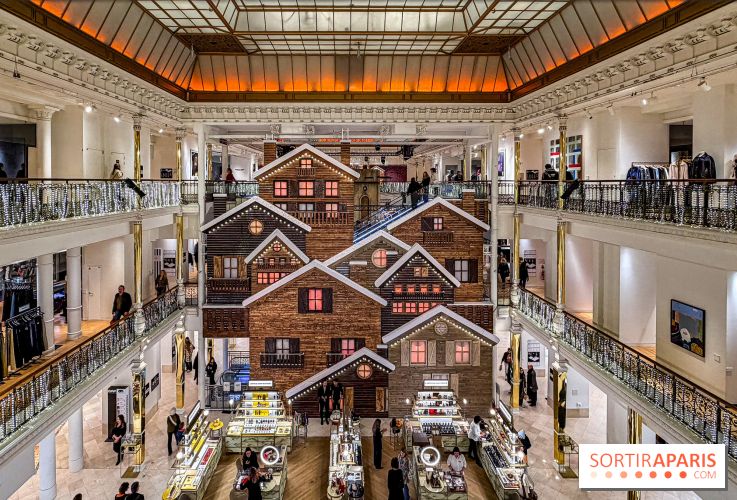 Les vitrines de Noël 2025 du Bon Marché : le grand magasin se métamorphose en (Bon) Marché de Noël