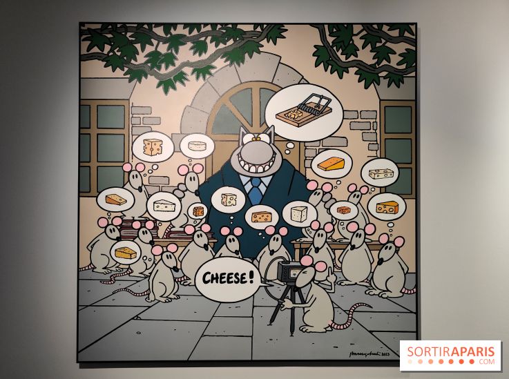 Geluck expose Le Chat : l'exposition rétrospective entre art et humour se dévoile au musée Maillol
