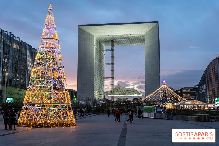Marché de Noël de la Défense 2025, les photos