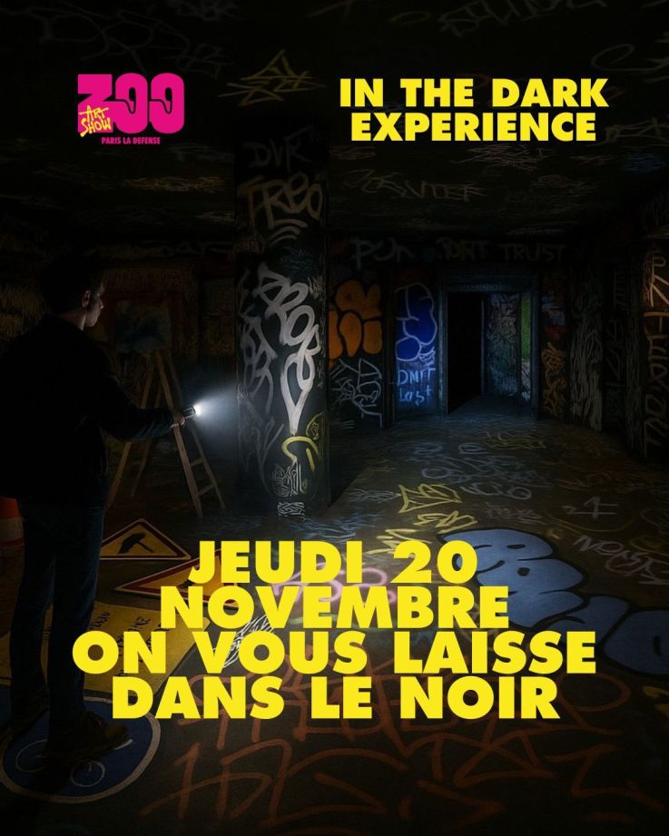 Jeudi 20 novembre, on vous laisse dans le noir : un musée de 4 000 m2 à visiter plongé dans le noir