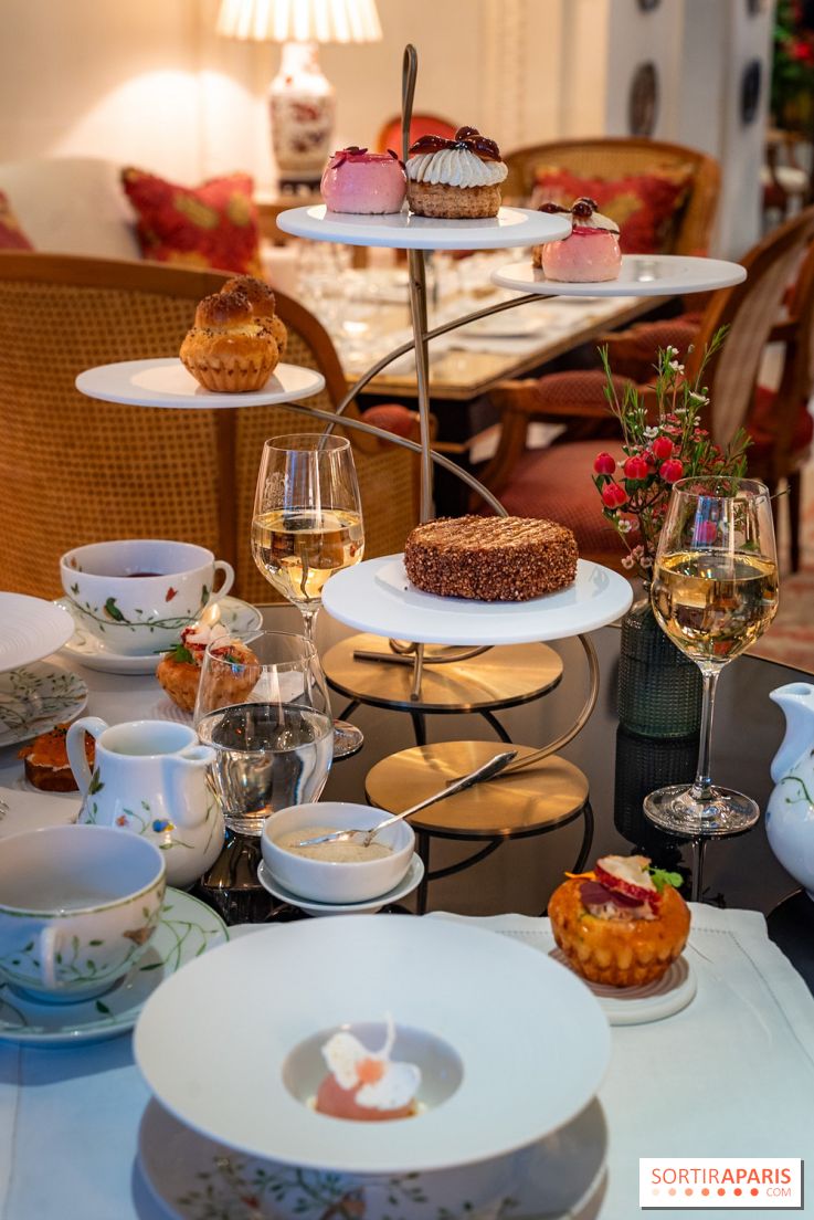Le tea time du Bristol Par Maxence Barbot