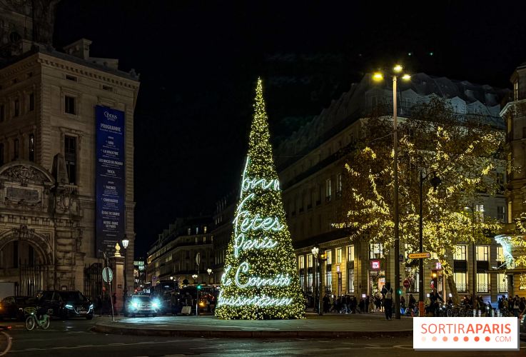 Les illuminations de Noël 2025 du Boulevard Haussmann
