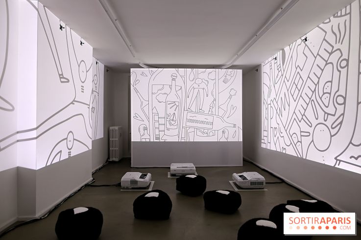 Sur les traces du D. : nos photos de l'exposition du street artiste au Wilde - Le lieu à Paris