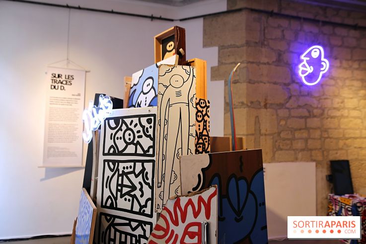Sur les traces du D. : nos photos de l'exposition du street artiste au Wilde - Le lieu à Paris