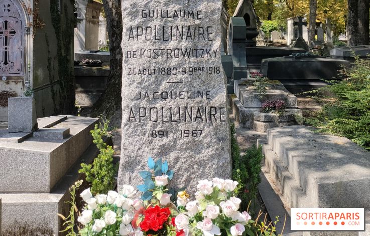 Visuels Paris - Tombe Guillaume Apollinaire