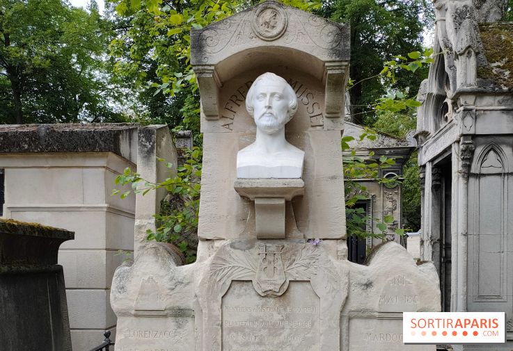Visuels Paris - Tombe Alfred de Musset 