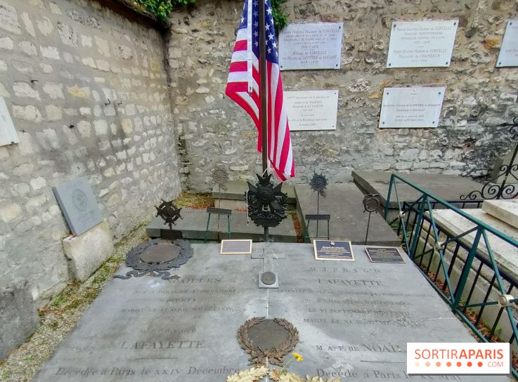 Visuels Paris - Cimetiere de Picpus Tombe Lafayette