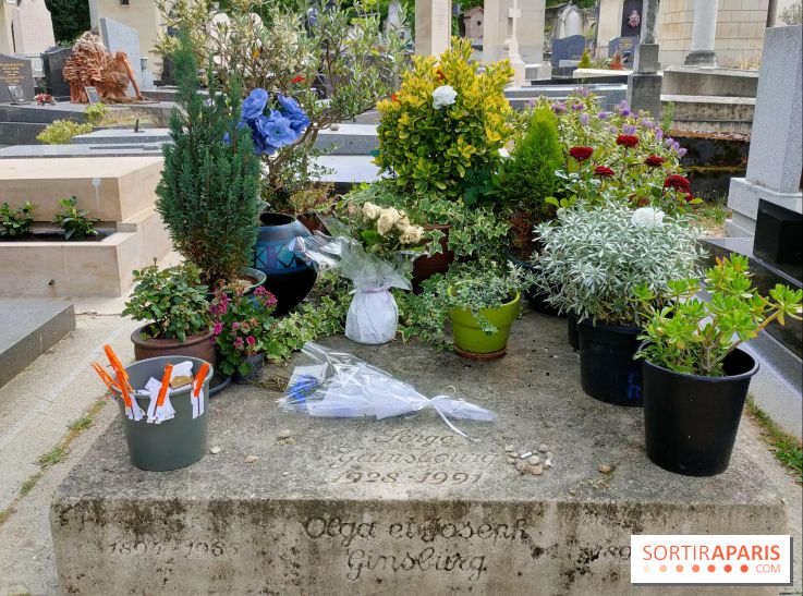 Visuels Paris - Tombe Serge Gainsbourg