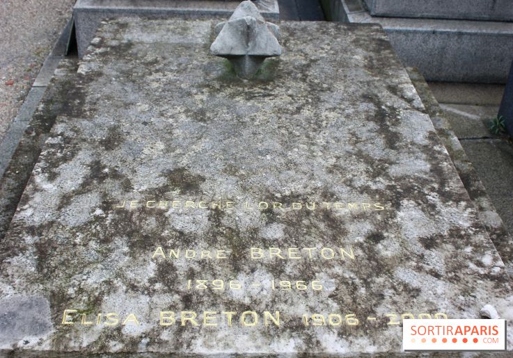 Visuels Paris - Tombe André Breton