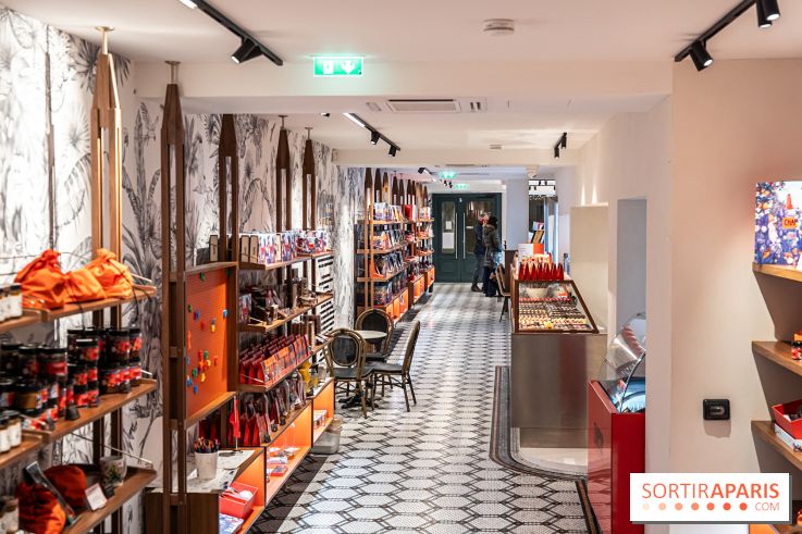 salon de thé chocolatier Chapon Saint-Germain-En-Laye - Yvelines:  chocolat chaud et gourmandises - photos - A7C01861