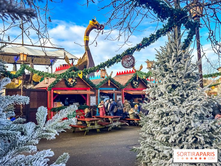 Noël au Parc Astérix 2025, patinoire et marché de Noël  - IMG 7514