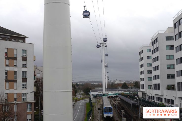 Câble C1 : le premier téléphérique d'Île-de-France - nos photos