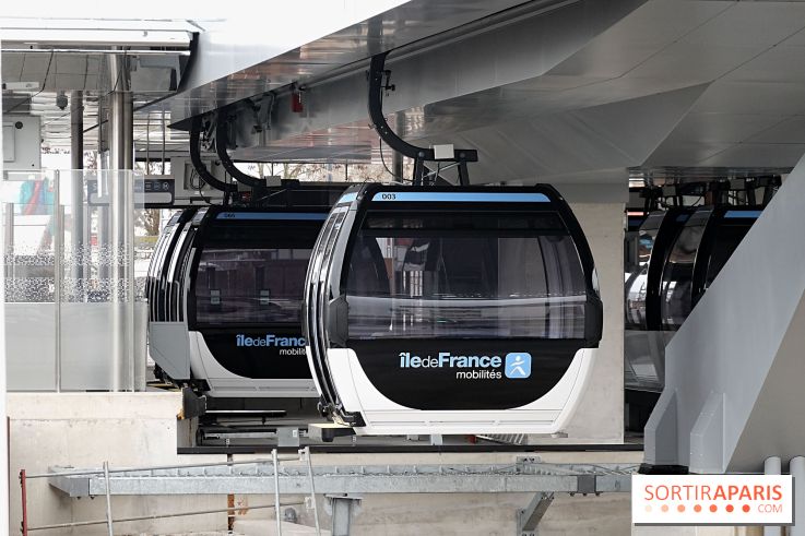 Câble C1 : le premier téléphérique d'Île-de-France - nos photos