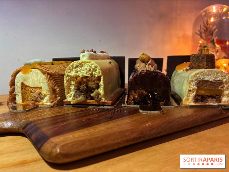 Bûches de Noël végétales de La Mauvaise Herbe - IMG 1592