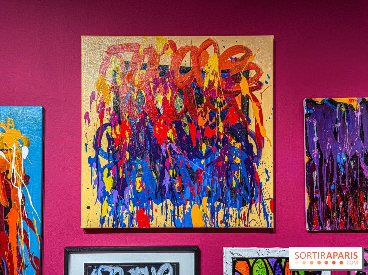 Mini Me : l'exposition de JonOne 100% groovy baby à la galerie Goldshteyn-Saatort - IMG 2330