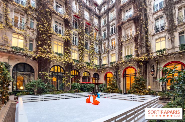 Noël 2025 au Plaza Athénée : tea time festif en famille, patinoire enchantée et chalet-raclette - IMG 4226