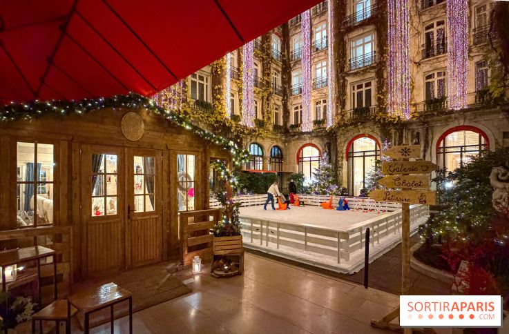Noël 2025 au Plaza Athénée : tea time festif en famille, patinoire enchantée et chalet-raclette - IMG 4409