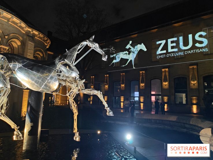 Zeus, chef d'œuvre d'artisans : une exposition sur le cheval des JO au musée des Arts et Métiers