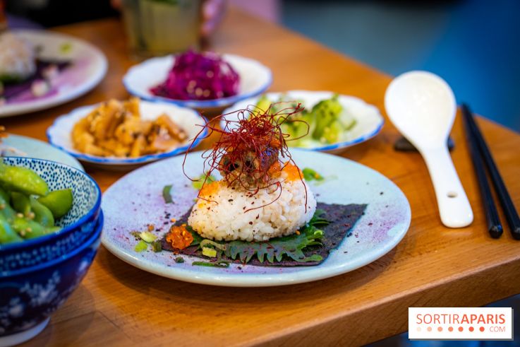 Ukiyo Ramen à Paris - onigiri anguille