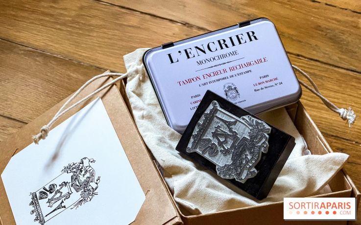 Ex Libris : votre tampon personnalisé et gravé à la main au Bon Marché Rive Gauche pour les fêtes