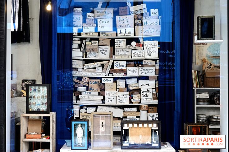 L'atelier de Joseph Cornell recréé par Wes Anderson à la galerie Gagosian