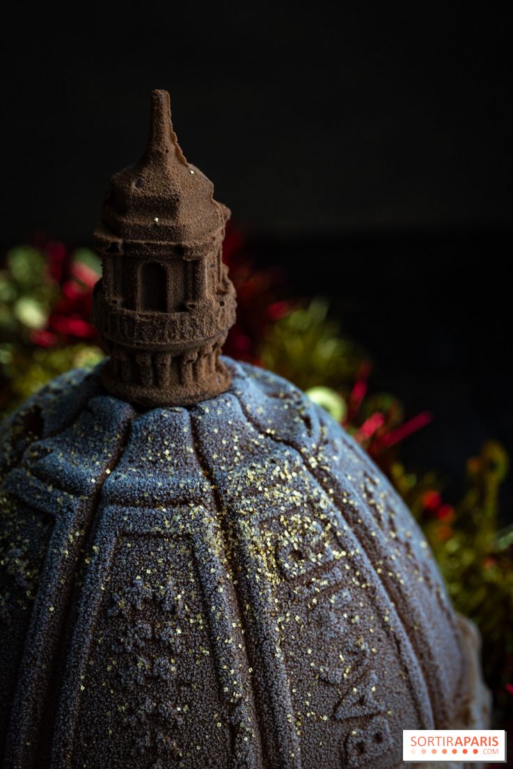 Les bûches de Noël glacées de Bachir spécial dômes parisiens