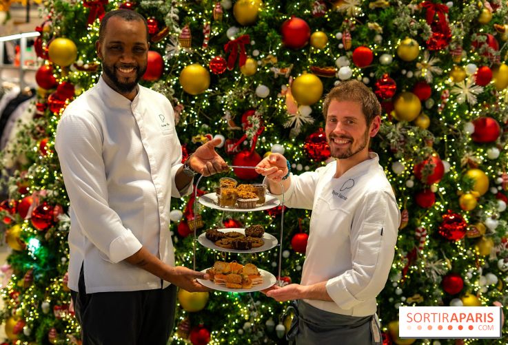 Le tea time de Noël et d'hiver du Printemps Haussmann 2025 - 2026 photos - A7C03250