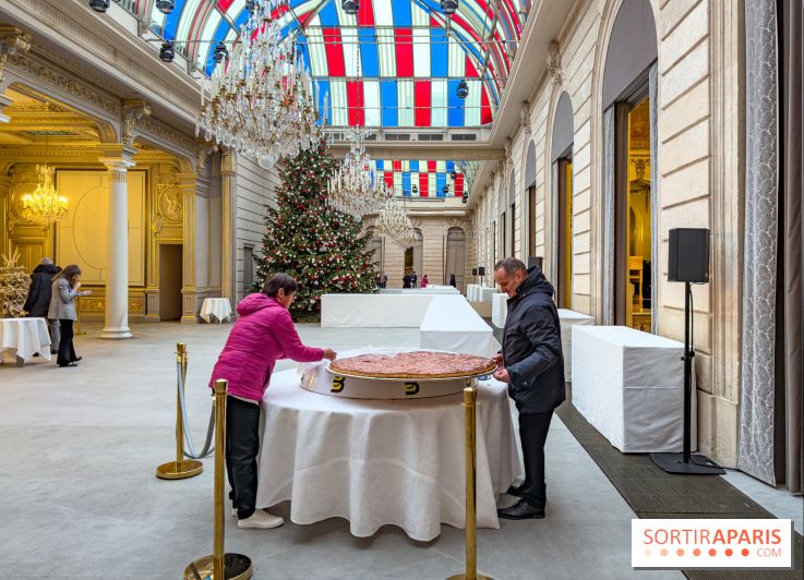 La Galette des Rois 2026 de l'Élysée, fabriquée par la Boulangerie Le Moulin de la Croix Nivert
