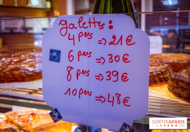 Galette des Rois de la Boulangerie du Château à Saint-Germain-En-Laye