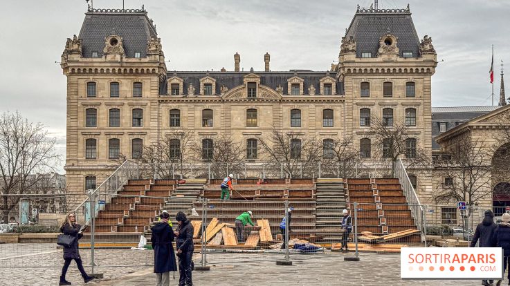 Gradins Notre-Dame de Paris