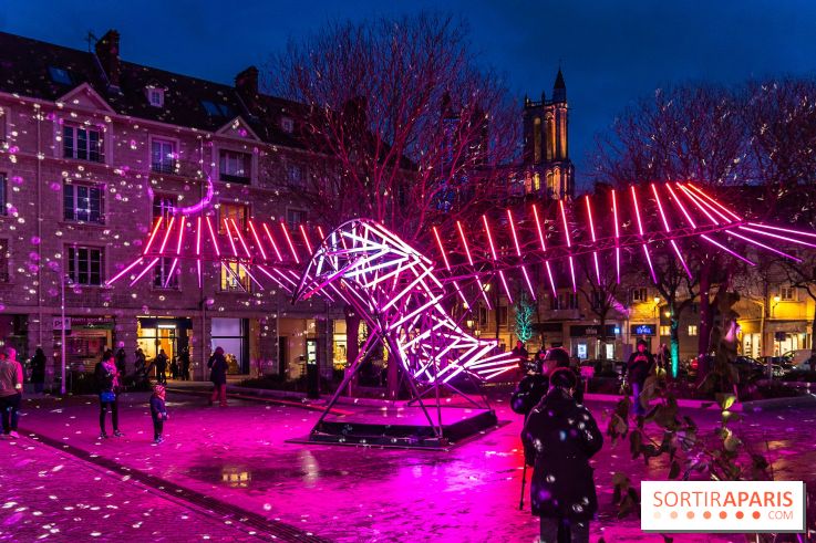Lueurs de Mantes 2026, les photos du parcours lumineux gratuit des Yvelines