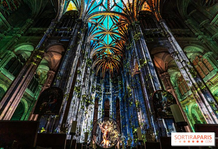 L'Odyssée Céleste à l'église Saint-Eustache à Paris, le nouveau spectacle Luminiscence 