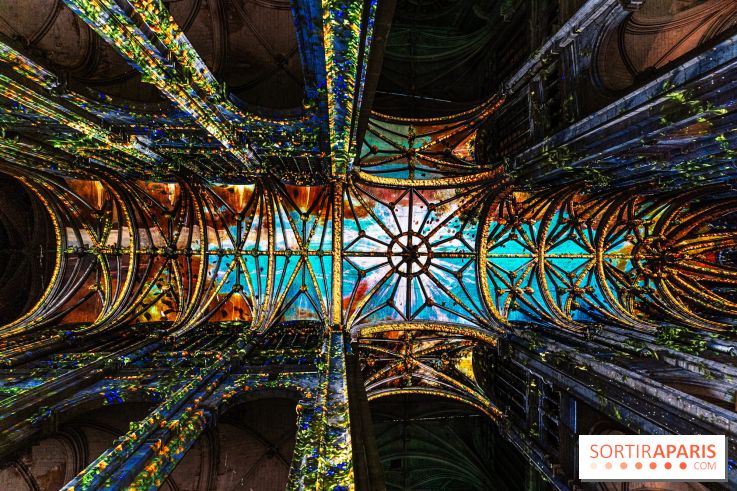 L'Odyssée Céleste à l'église Saint-Eustache à Paris, le nouveau spectacle Luminiscence 