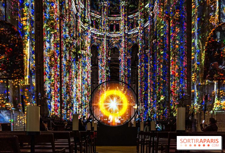 L'Odyssée Céleste à l'église Saint-Eustache à Paris, le nouveau spectacle Luminiscence 