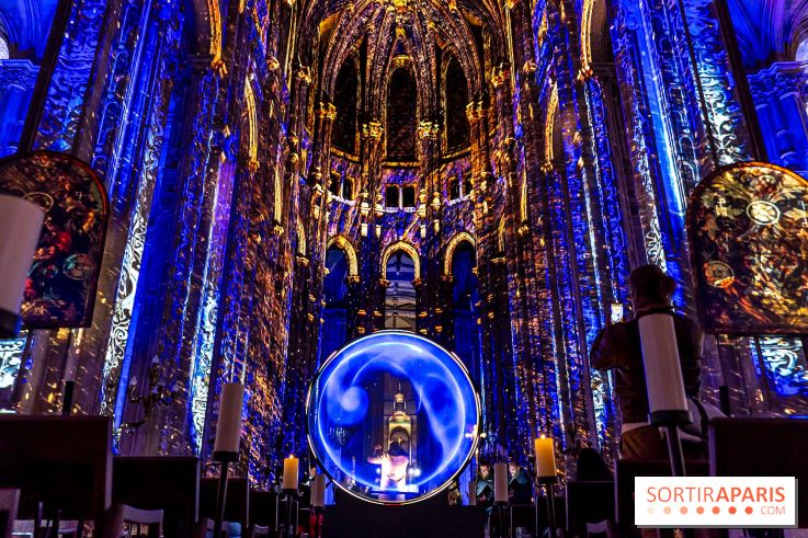 L'Odyssée Céleste à l'église Saint-Eustache à Paris, le nouveau spectacle Luminiscence 