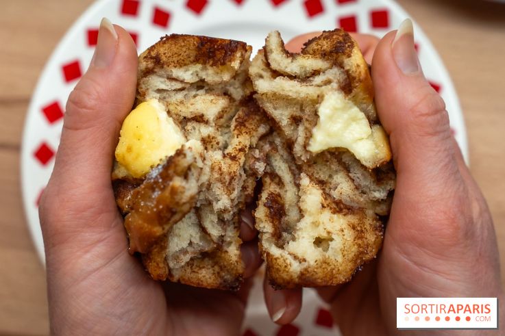 Bonne Montmartre, le coffee shop Norvégien Paris 18e - roulé canelle