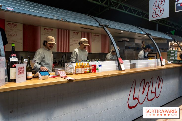 Lulu Crêperie, le comptoir de crêpes et galettes bretonnes du Marais au Marché des Enfants Rouges - A7C05415